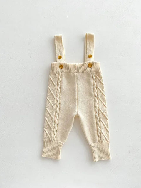 Conjunto tejido de jersey y pantalones para Bebé 0-3 años