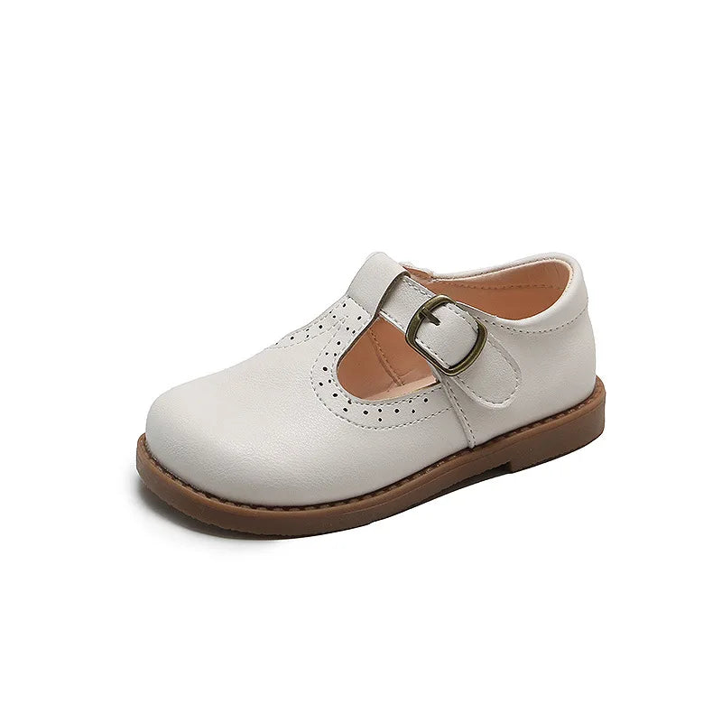 Zapatos cuero para niño y niña talla 21 a 30