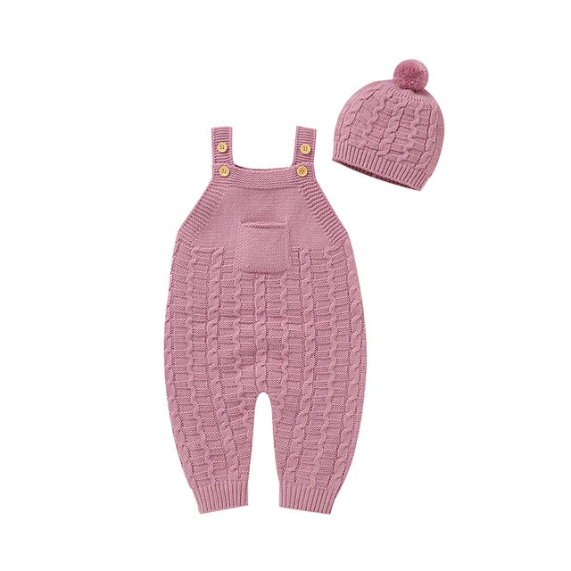 Mono tejido unisex para bebé 0-18m