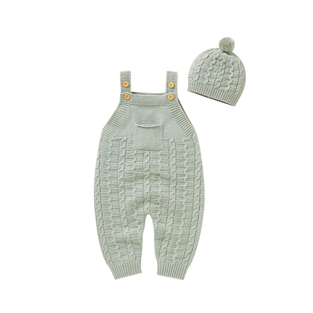 Mono tejido unisex para bebé 0-18m