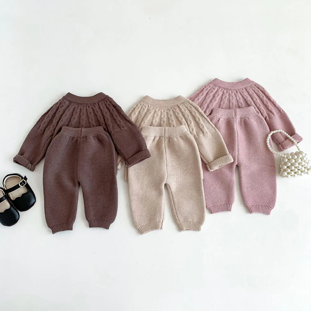 Conjunto para bebé de chaqueta y pantalones